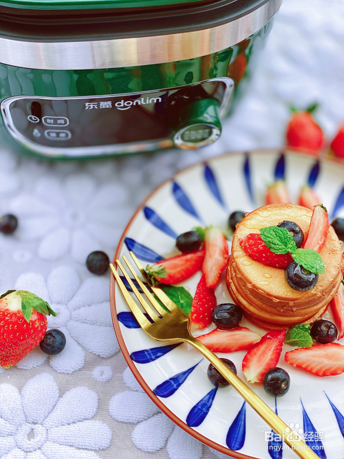 低脂无油水果松饼粤语版的做法