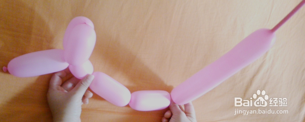 魔术气球——小狗的制作方法