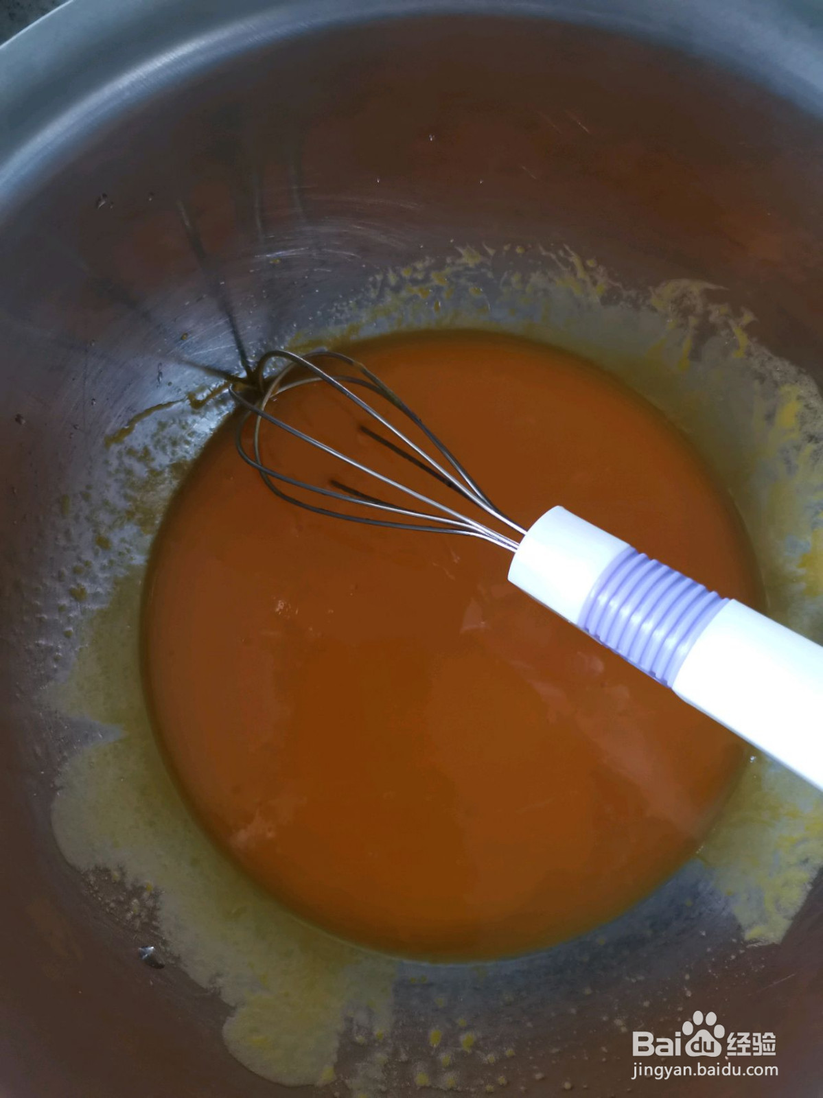 六寸原味戚风蛋糕的做法