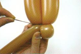 魔法气球造型系列之气球卡通狐狸(下)