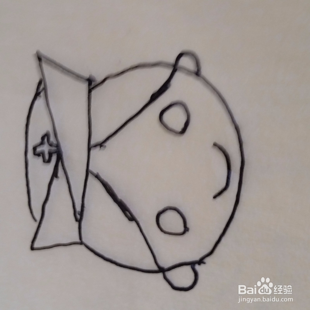 儿童简笔画护士