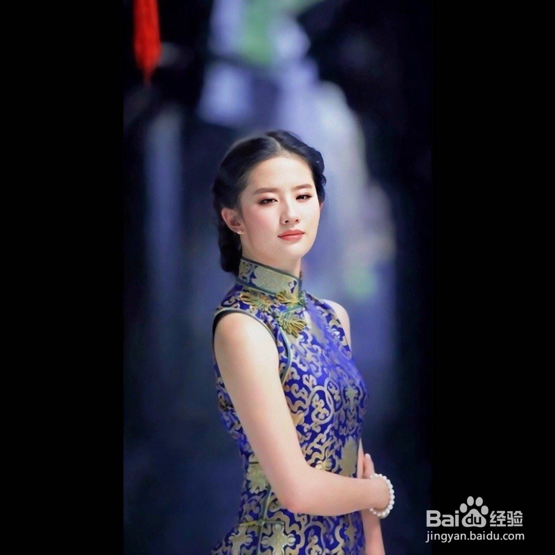旗袍的美怎么形容