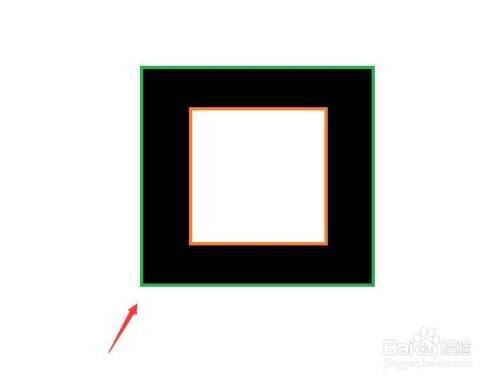 两个重叠正方形中的阴影面积怎么计算？