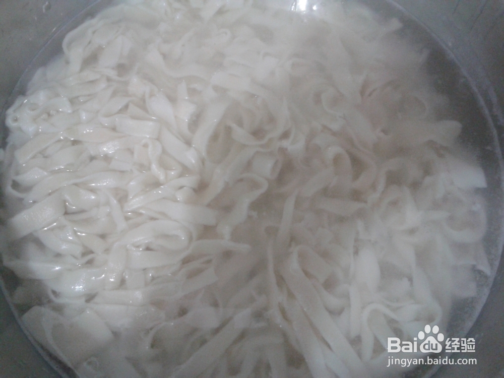 简单易学弹力柔软的手擀面