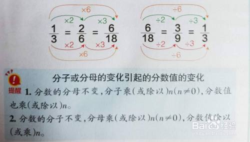 如何学好分数的通分 百度经验