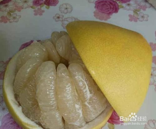 切柚子的巧妙方法