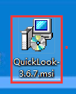 如何在win10上使用安装包安装QuickLook