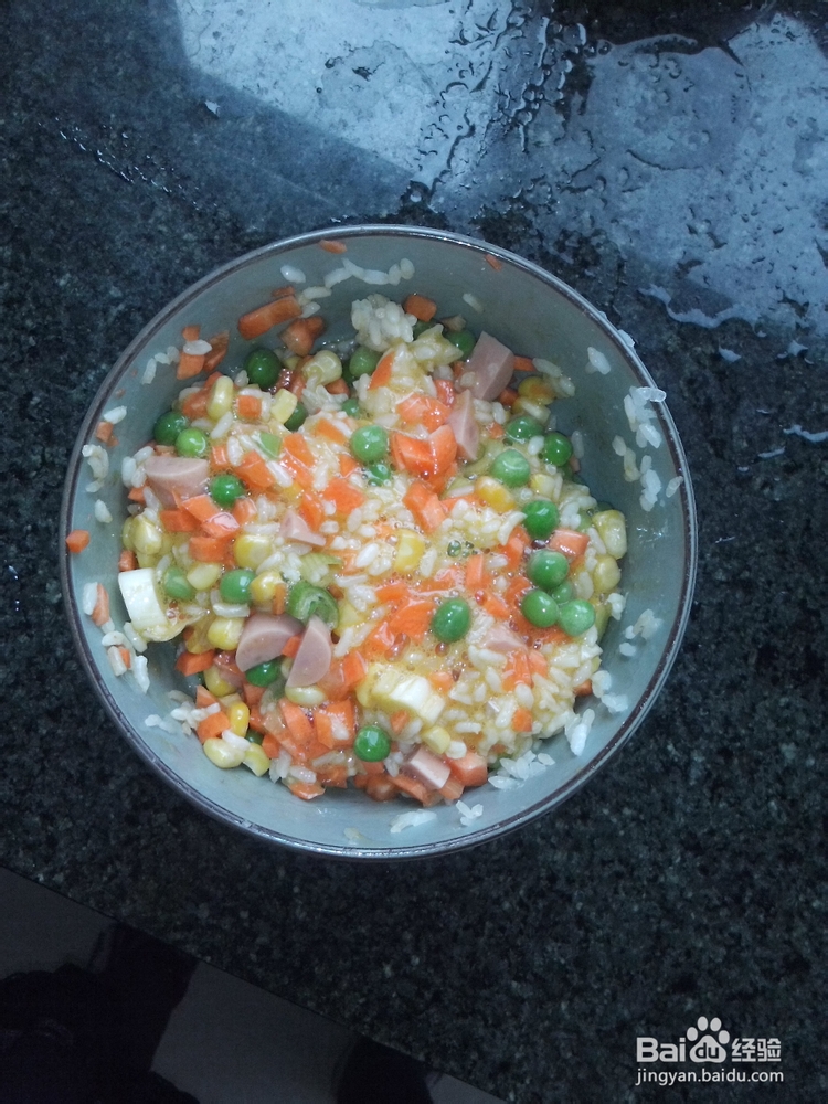 教你用剩米做好吃的蛋炒饭