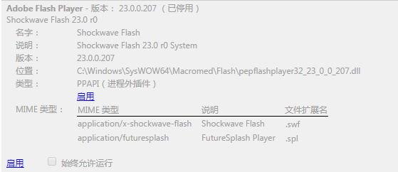谷歌浏览器Chrome错误 提示Flash过期 (三步)