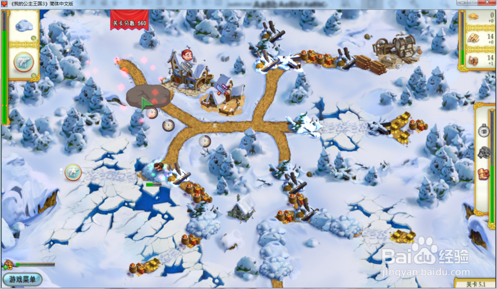 我的公主王国3—第五章5.1关攻略