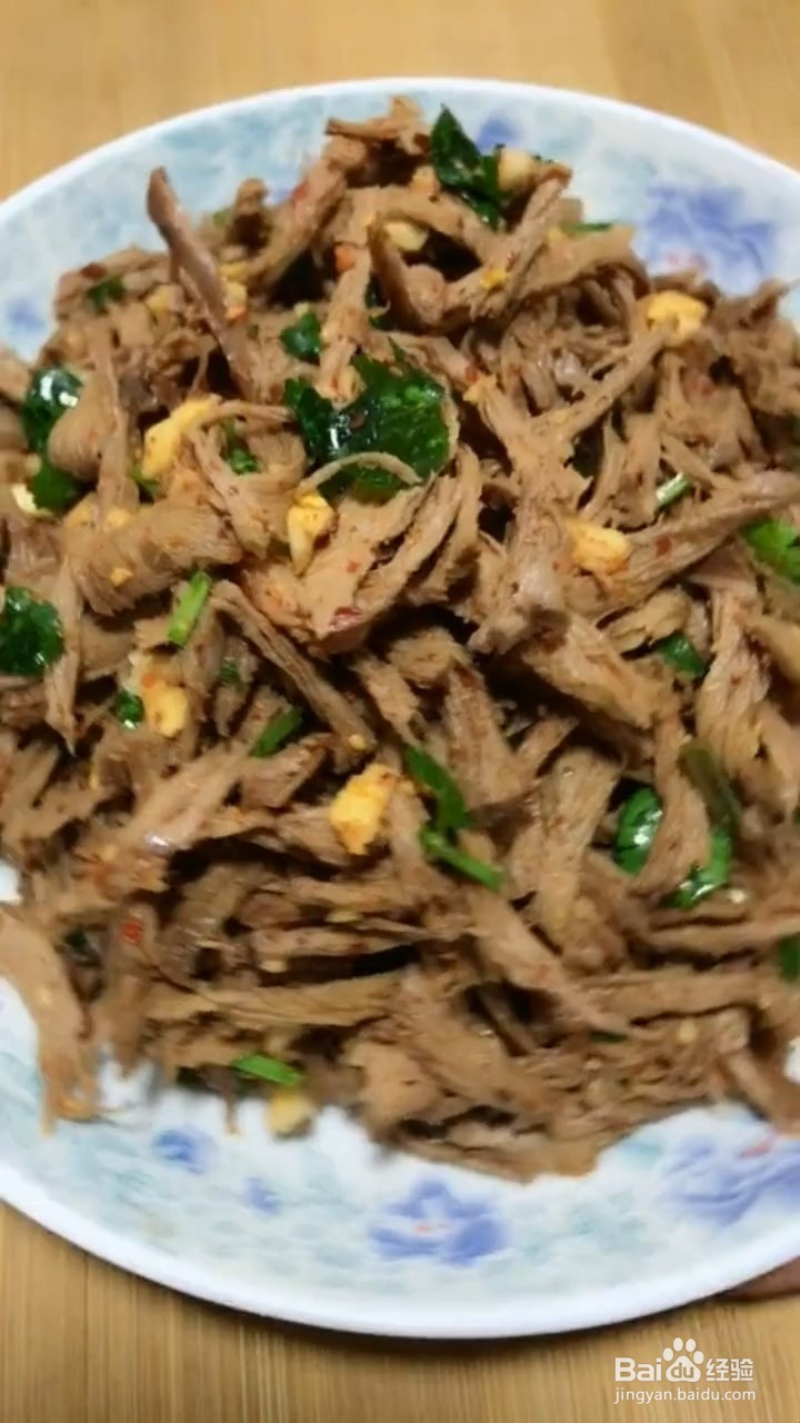 如何制作手撕猪心