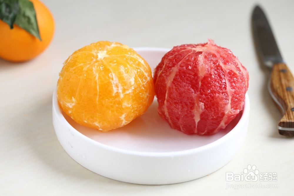 意式减脂橙柚鸡肉沙拉攻略