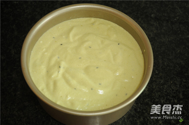 无油少盐的豆浆抹茶蛋糕