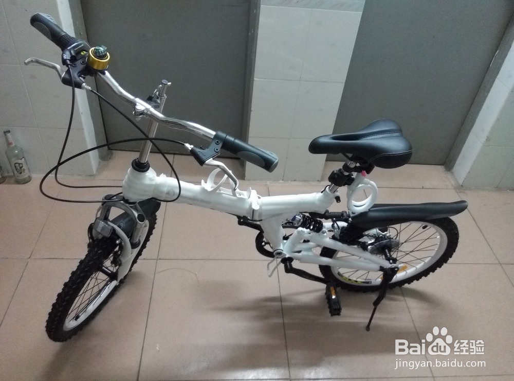 网购的折叠自行车按照教程