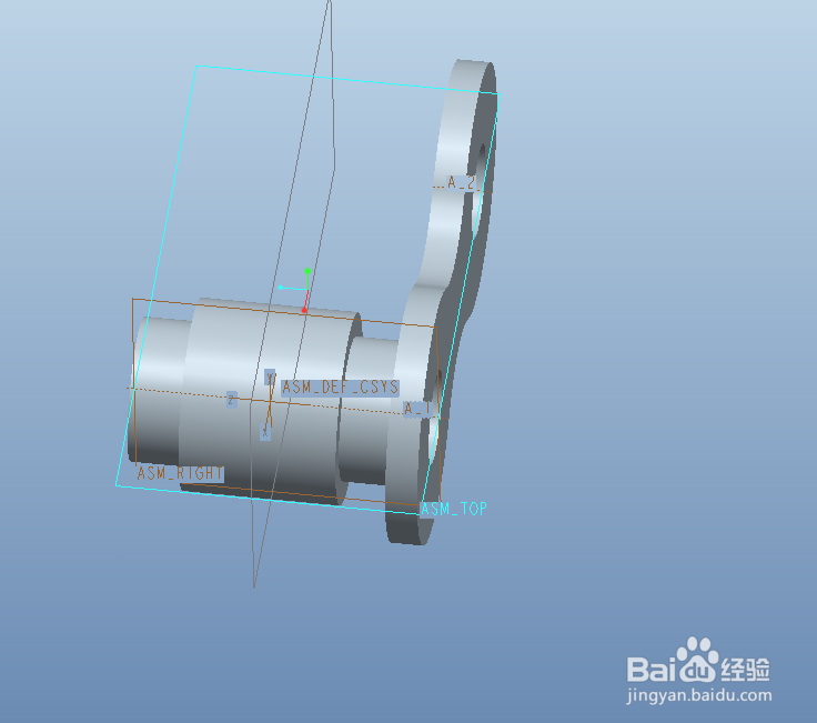 Proe用骨架模型创建滚子连