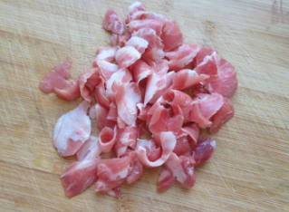 美味菜花炒肉