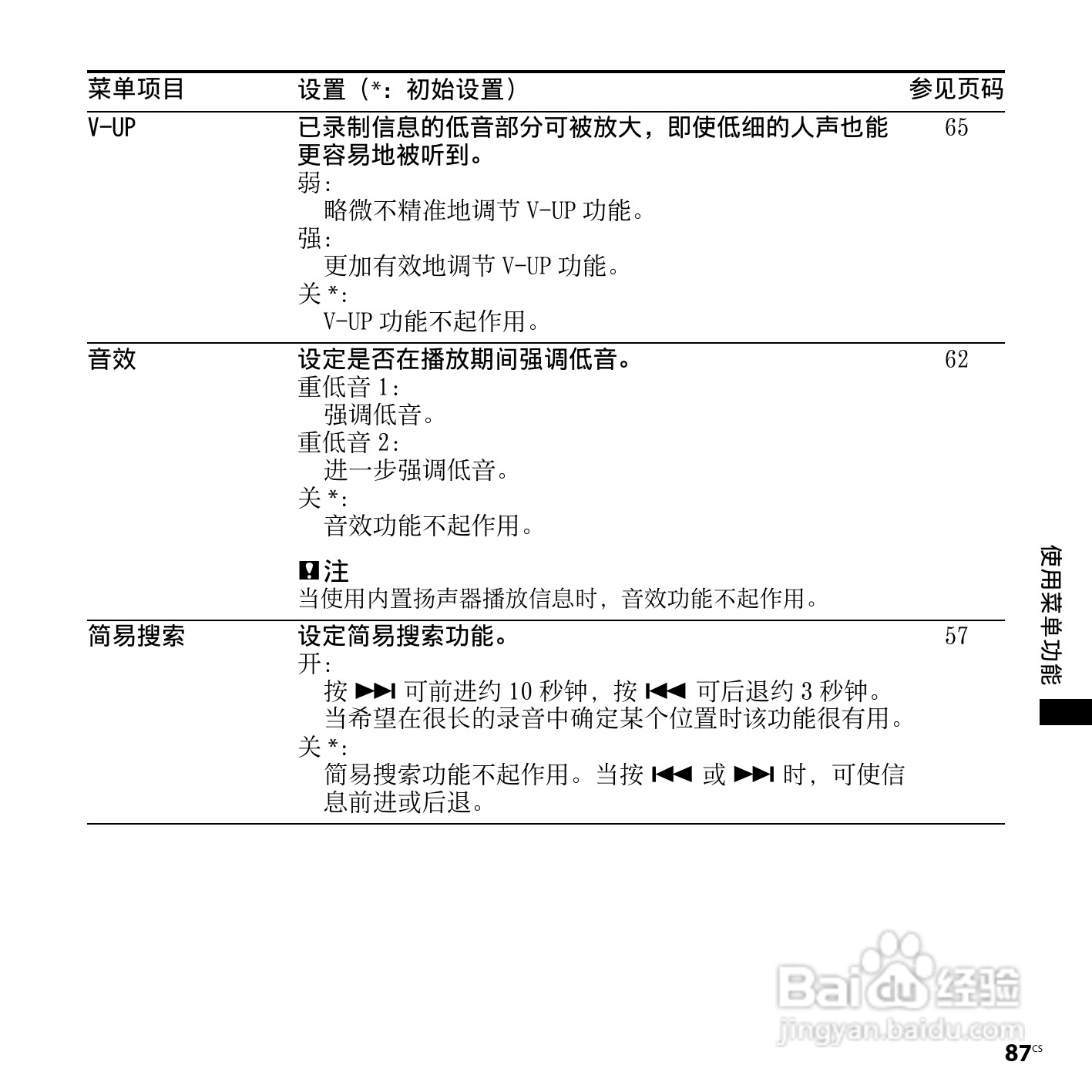 索尼ICD-SX950数码录音笔使用说明书:[9]