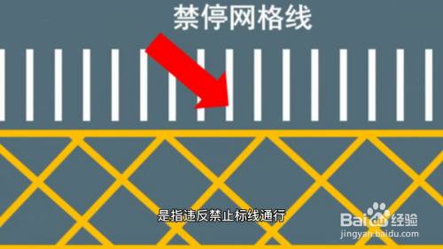 禁令標線指示是指違反禁止標線通行,禁止標線即地上的黃實線和黃色