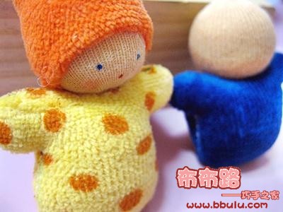 手工布艺超可爱小迷糊娃娃