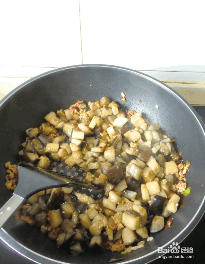肉末茄子的做法