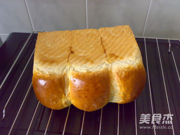 香柚吐司的做法