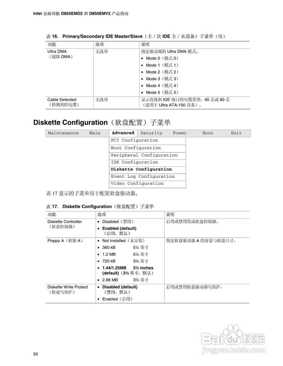 英特尔D850EMV2型主板说明书:[5]