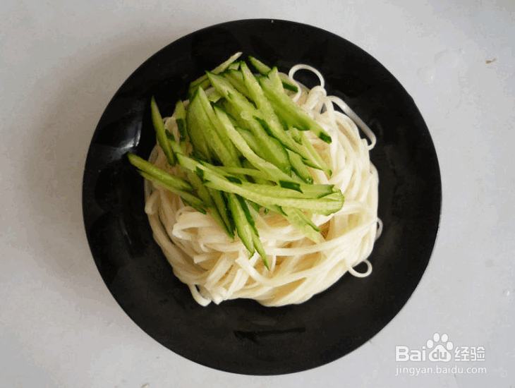 辣肉酱拌凉面的做法