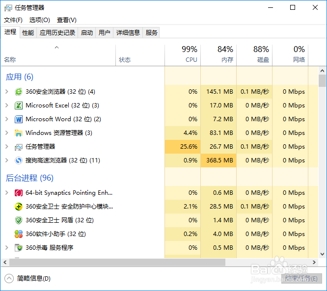 win10系统如何打开任务管理器（三种方法）