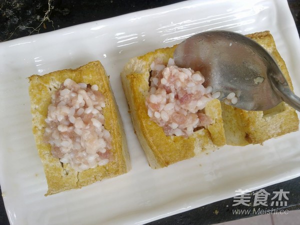 糯米酿豆腐的做法