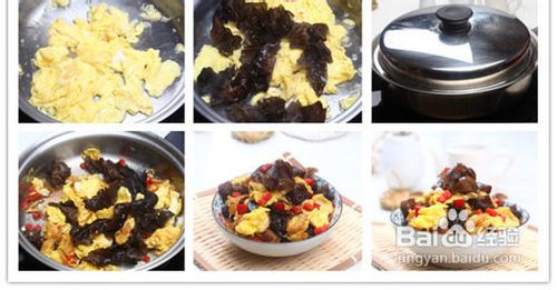 怎样做木耳炒鸡蛋