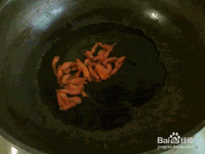 胡萝卜蒜苔肉怎样炒好吃