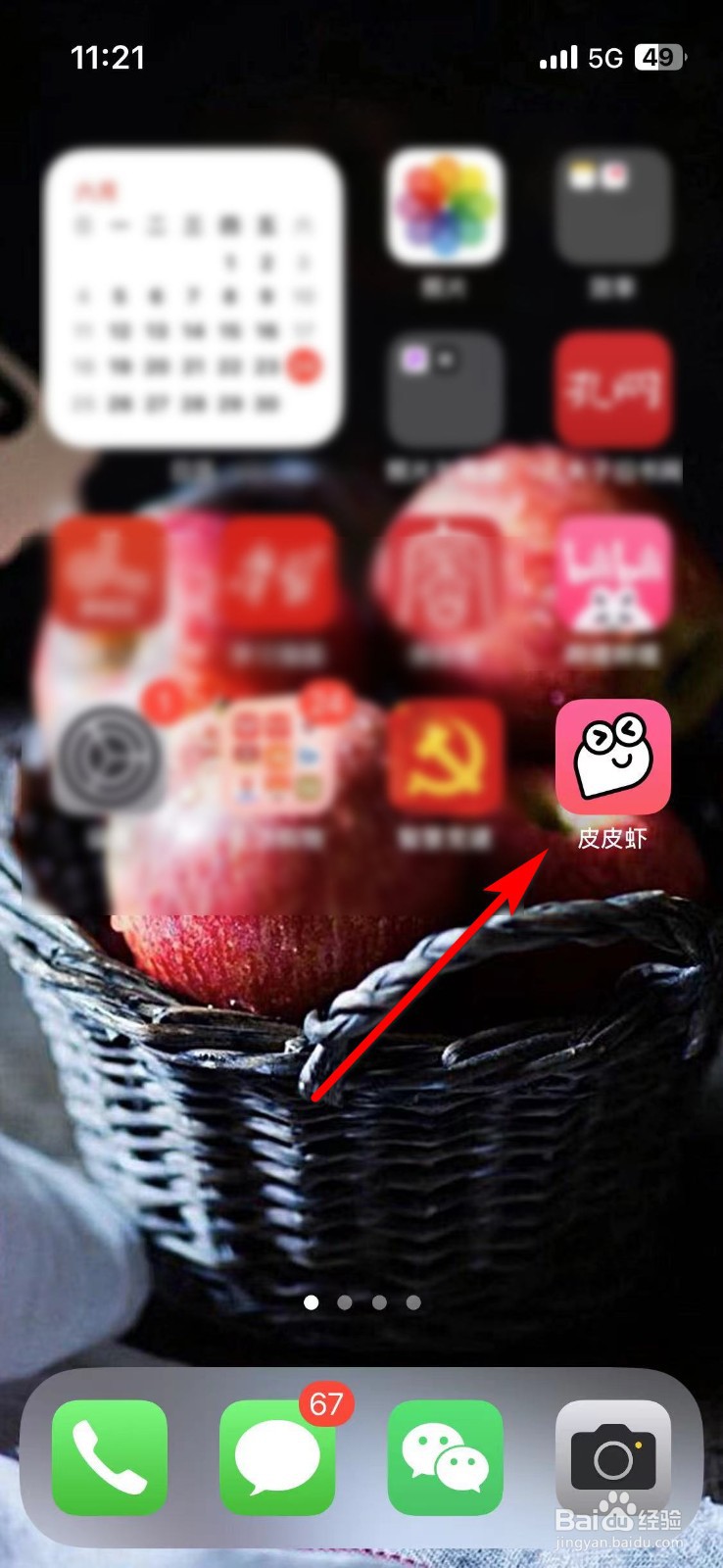 皮皮虾APP如何修改密码?