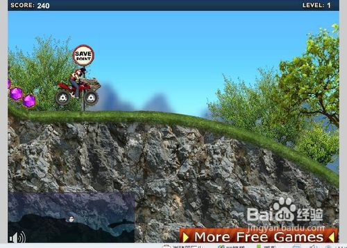 新大山摩托小游戏玩法