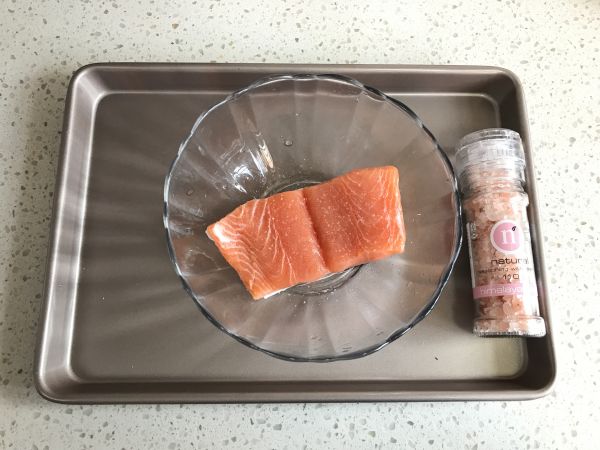 迷迭香烤三文鱼