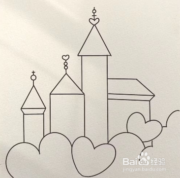 未来的房子怎么画