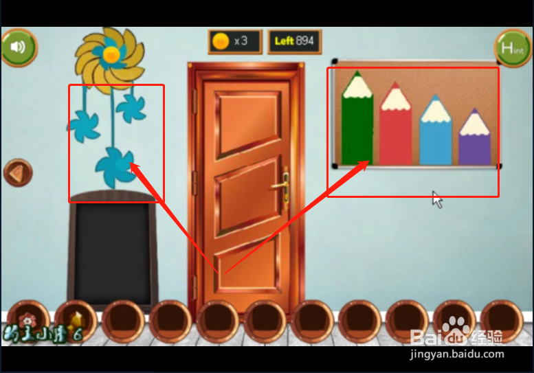 小游戏 《 可爱小孩逃脱》如何通关