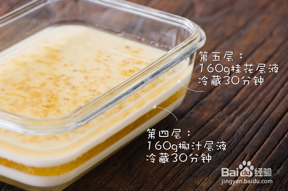 小白也能做椰汁桂花糕