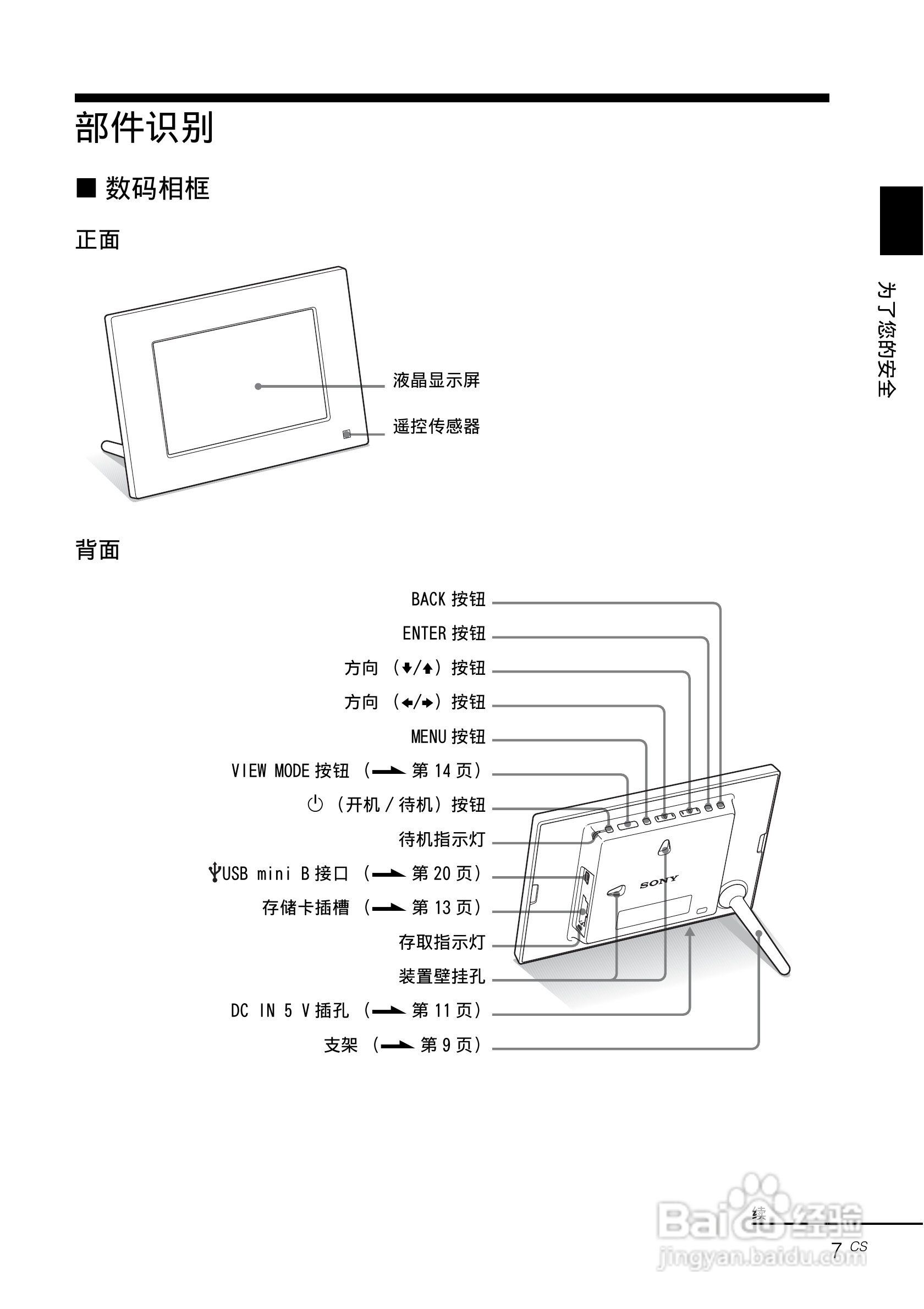 索尼DPF-E710数码相框使用说明书:[1]