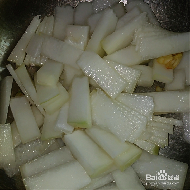 详细教你做海米金钩冬瓜汤