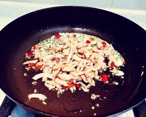 酸菜肉丝炒毛豆