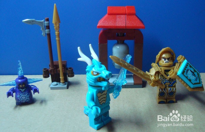 积木场景搭建之小龙人与未来骑士