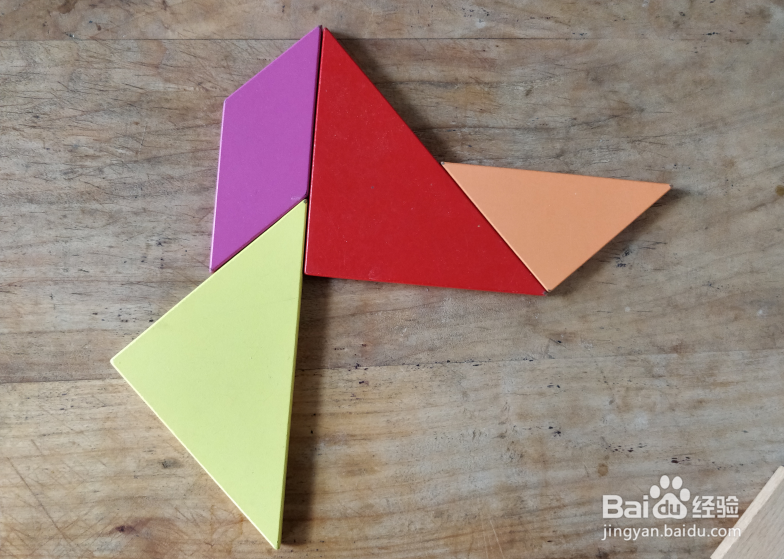 酒店服务员用七巧板怎么拼？（拼法5）