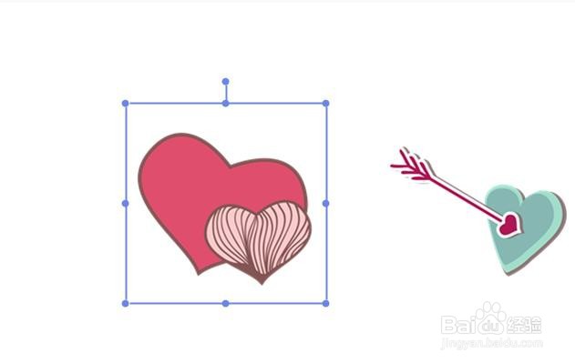 美图秀秀如何插入可爱心贴纸饰品