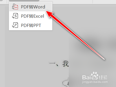 如何使用WPS将PDF文件转换为Word文件