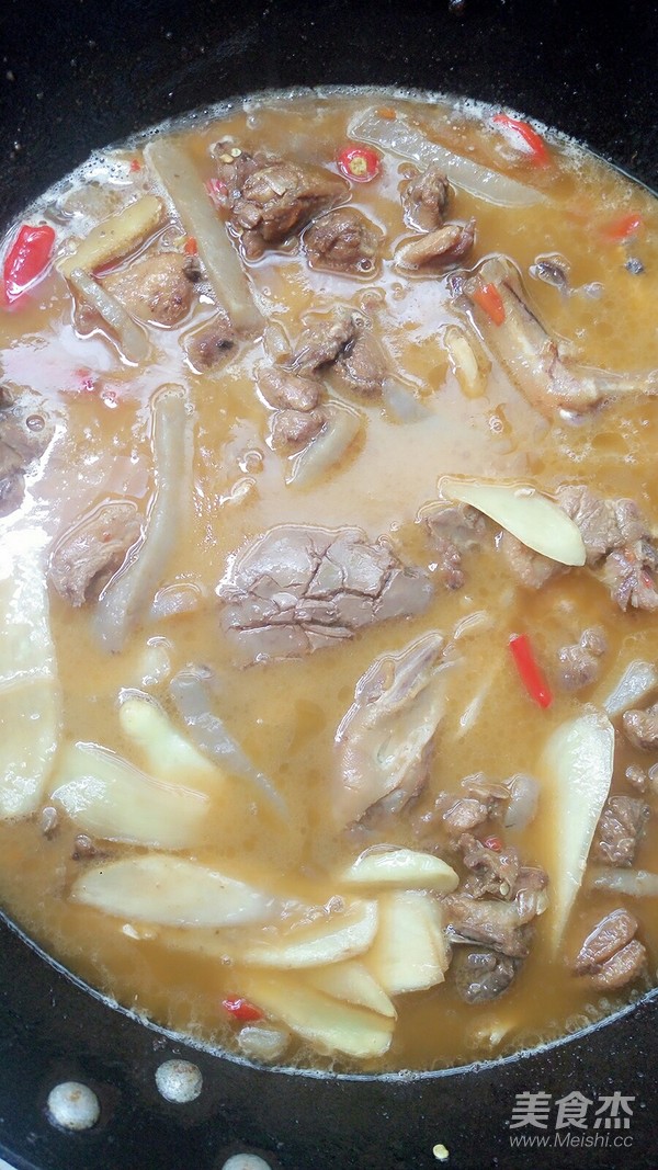 魔芋仔姜鸭肉