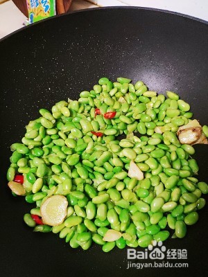 清炒毛豆的美味做法