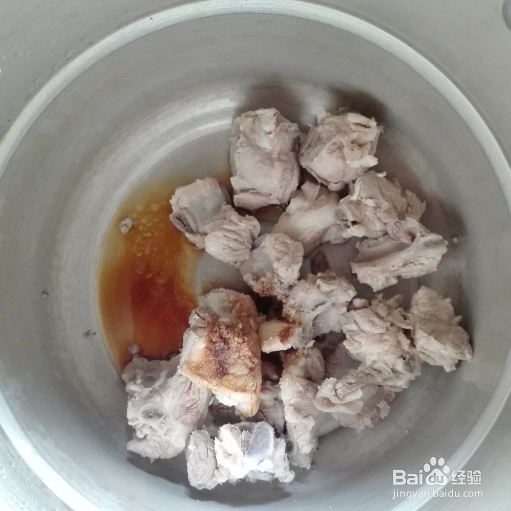 排骨炖黄瓜的做法