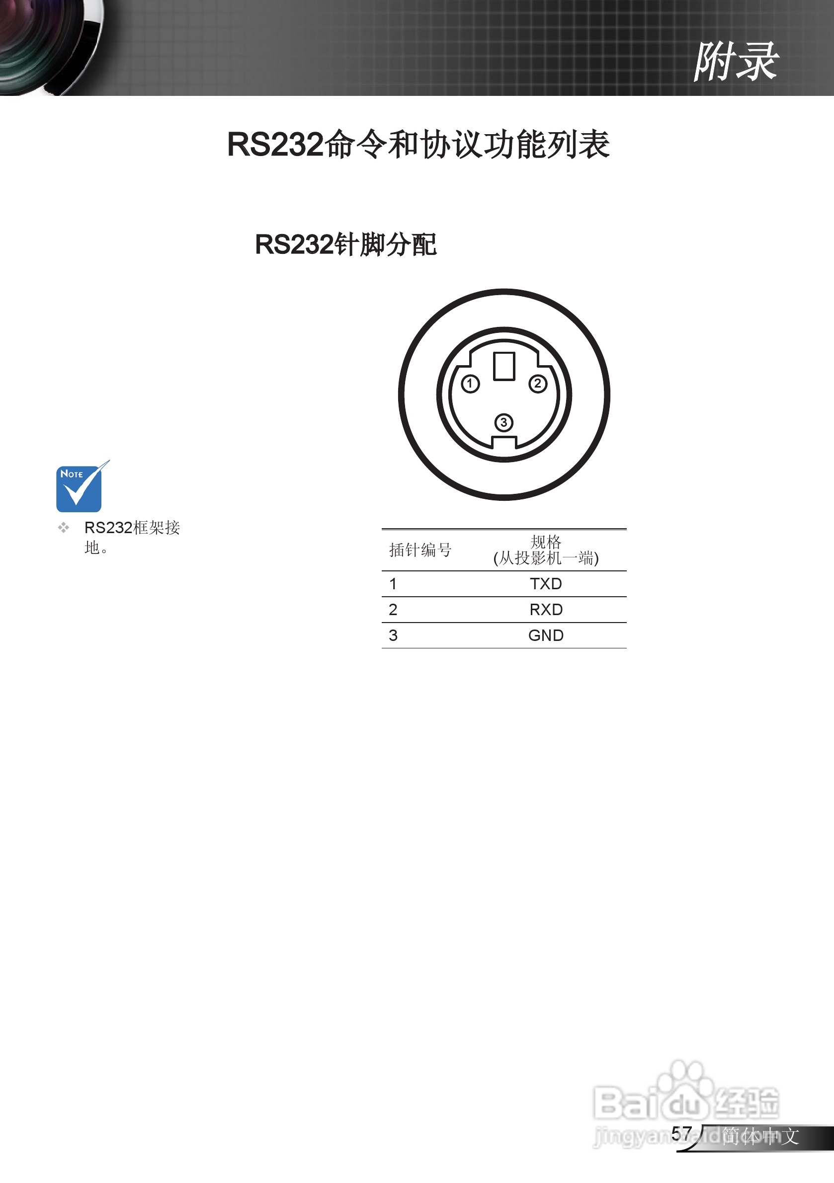 奥图码EX610ST投影机使用说明书:[6]