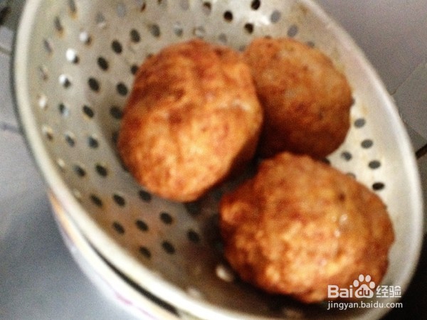 年味——家常炸肉丸