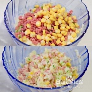 健康又美味的芝士土豆泥三明治